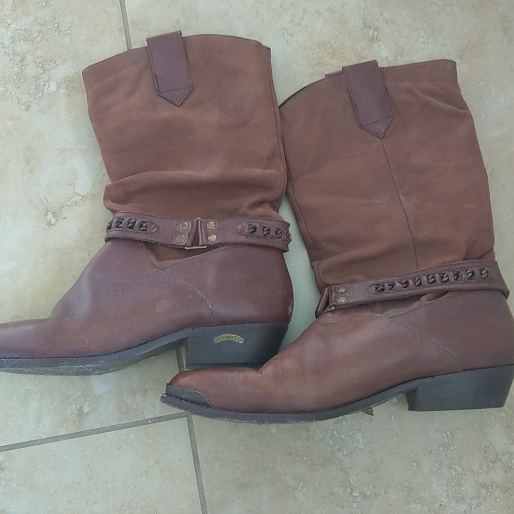 Vintage Paolo Fellicce men's dress boots size 12